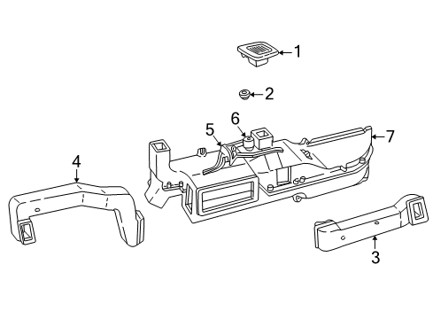 1997 Dodge B1500 Actuator Diagram for 4261107AB