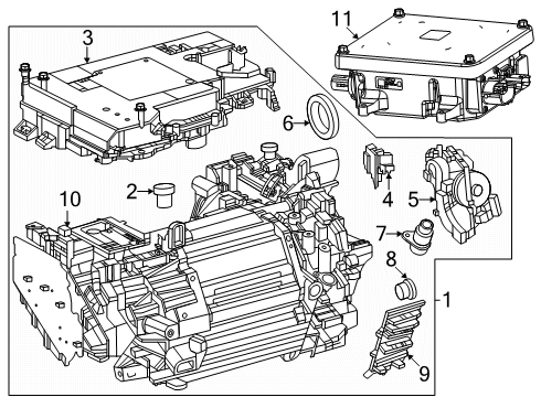 2024 Ram ProMaster EV Front Axle, Drive Axles Diagram