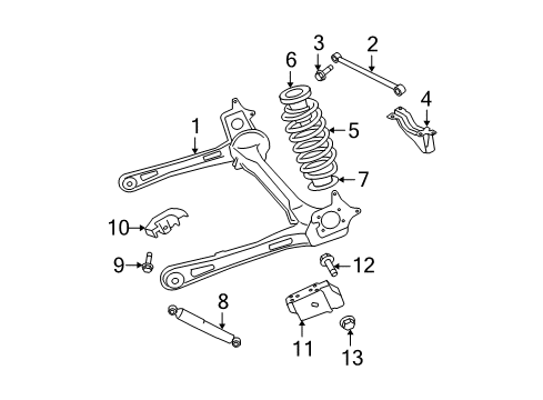 2014 Ram C/V Shock Mount Bracket Diagram for 4721664AB