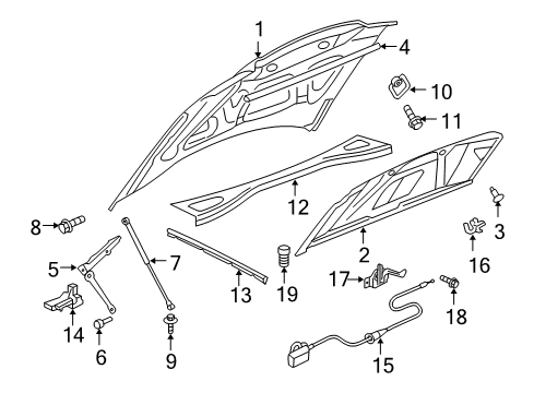 2005 Chrysler 300 Ball Stud, Rear Diagram for 6508306AA