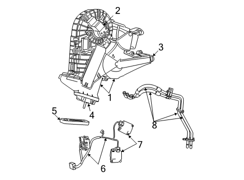 2006 Chrysler Town & Country Wire Harness, Rear Diagram for 5183159AA