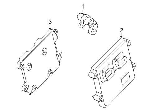 2011 Ram 2500 PCM Diagram for 68089741AA