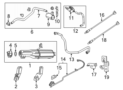 2018 Ram ProMaster 1500 Purge Valve Diagram for 4627832AB