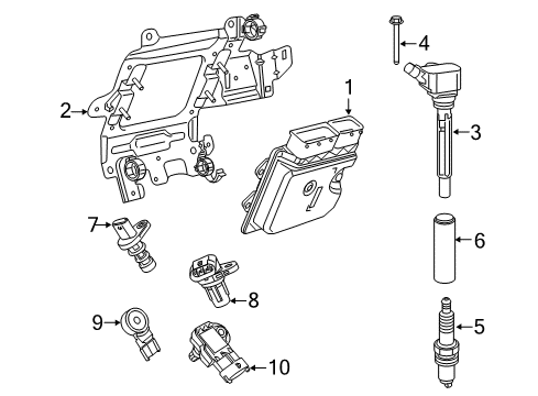 2015 Jeep Renegade Tube Diagram for 4892687AE