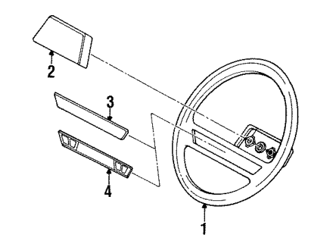 1991 Dodge Monaco Switch Diagram for 4565019