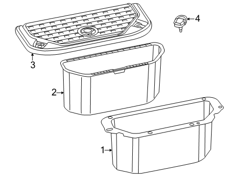 2025 Ram 1500 Interior Trim - Cab Diagram 3 - Thumbnail
