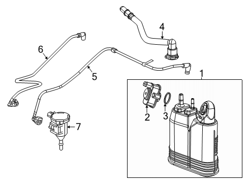 2017 Dodge Durango Emission Components Diagram