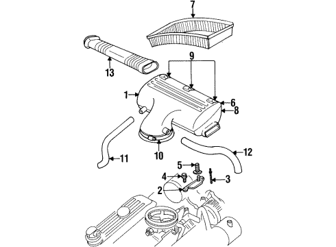 1997 Dodge Ram 2500 Body Diagram for 4897845AD