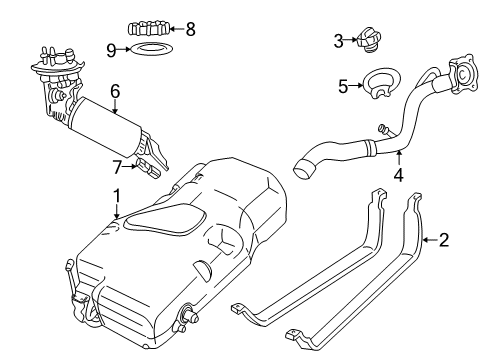 2007 Chrysler PT Cruiser Throttle Cable Diagram for 4891642AA