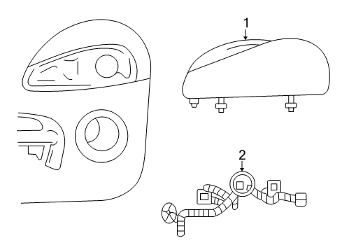 2004 Dodge Viper Composite Assembly Diagram for 4865485AE