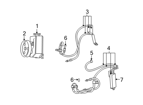 2012 Jeep Liberty Inner Tie Rod Diagram for 68066393AA