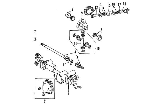 2005 Dodge Ram 2500 Drive Shaft Diagram for 52123110AC