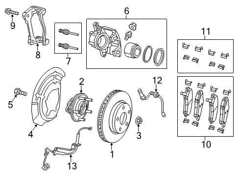 2023 Jeep Cherokee Control Module Diagram for 68496424AA