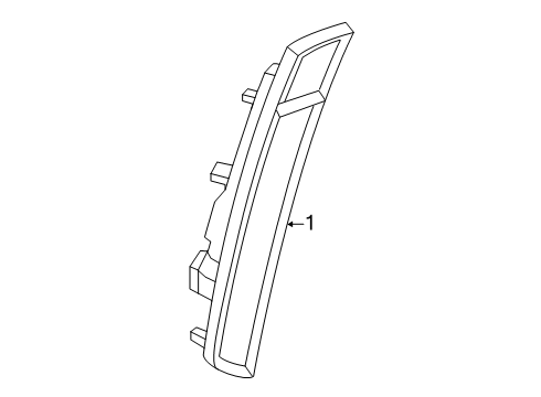 2024 Dodge Charger Daytona Side Marker Lamps Diagram