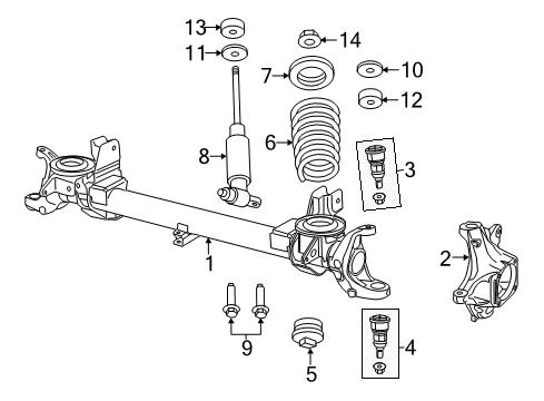 2013 Ram 3500 Housing Diagram for 68217028AC