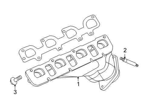 2006 Dodge Charger Exhaust Manifold Diagram 4 - Thumbnail