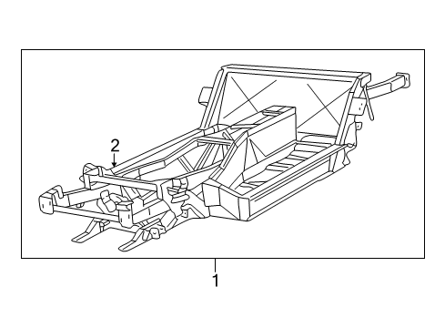 2004 Dodge Viper Frame & Components Diagram