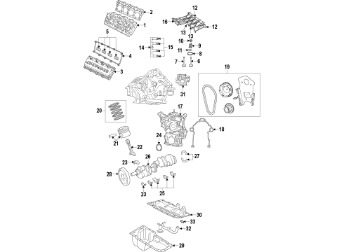 2009 Dodge Challenger Mount Bracket Diagram for 5180488AA