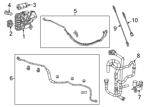 2013 Dodge Dart Purge Line Diagram for 68459119AA