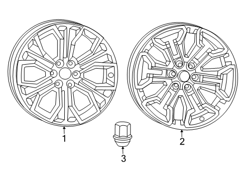 2025 Ram 1500 Wheels Diagram 3 - Thumbnail