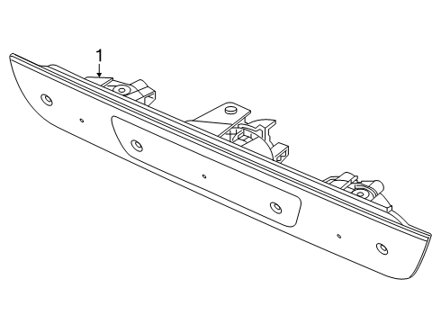 2025 Ram 1500 High Mount Lamps Diagram 2 - Thumbnail