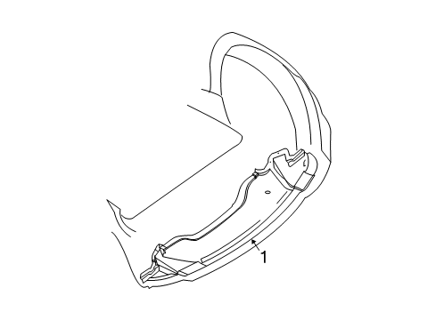 2006 Dodge Magnum Splash Shields Diagram