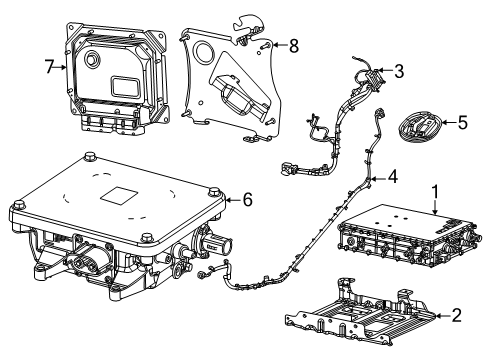 2024 Dodge Charger Daytona Electrical Components Diagram 1 - Thumbnail