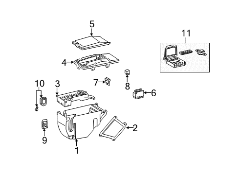 2008 Chrysler Crossfire Fuse, Light Blue Diagram for 5101467AA