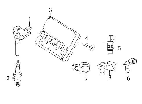 2011 Jeep Grand Cherokee Control Module Diagram for 5150582AC