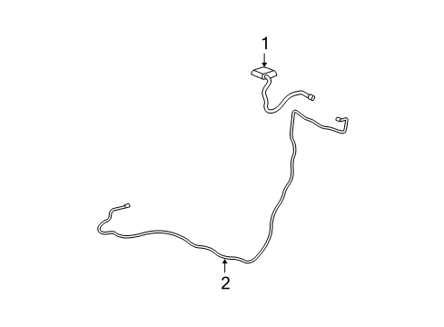 2013 Jeep Wrangler Antenna Diagram for 5064910AA