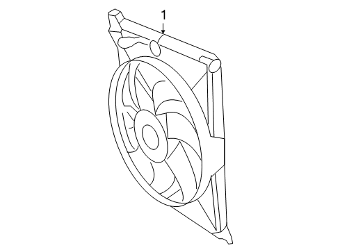 2009 Chrysler Aspen Cooling Fan Diagram 2 - Thumbnail