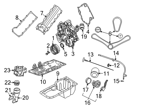 2002 Dodge Durango Filters Diagram 3 - Thumbnail