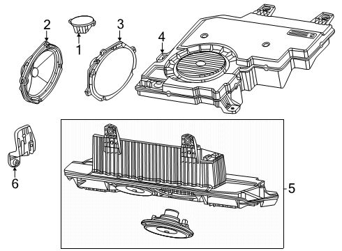 2024 Dodge Charger Daytona Sound System Diagram 2 - Thumbnail