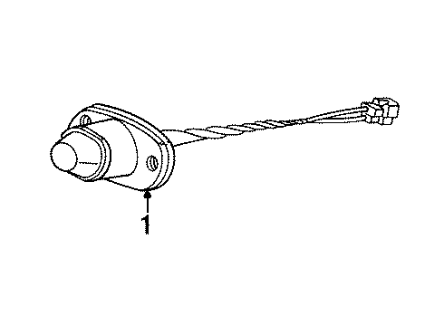 1989 Dodge Dynasty License Lamps Diagram