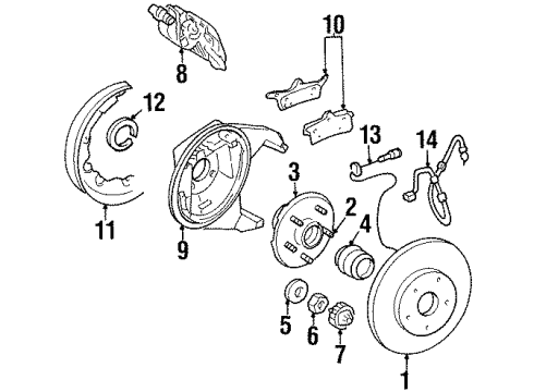 1999 Chrysler LHS Modulator Valve Diagram for 4897781AA