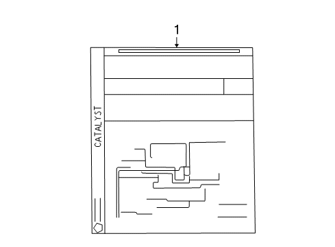 1999 Chrysler 300M Emission Label Diagram for 4591213