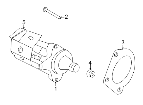 2003 Dodge Stratus Starter Diagram 3 - Thumbnail