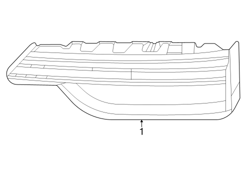 2023 Jeep Grand Cherokee L Lamp - Backup Diagram for 68458942AH