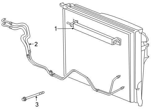 2007 Chrysler 300 Trans Oil Cooler - Belts Diagram 3 - Thumbnail