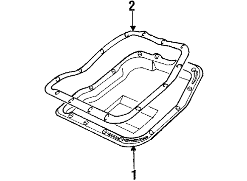 1994 Dodge Ram 2500 Transmission Components Diagram 2 - Thumbnail