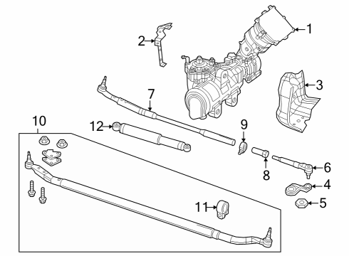 2023 Ram 2500 Gear Assembly Diagram for 68534021AC