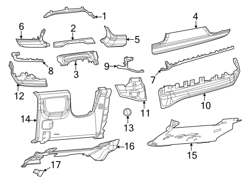2024 Jeep Grand Cherokee Cover - Steering Column Diagram for 6PM172X7AE