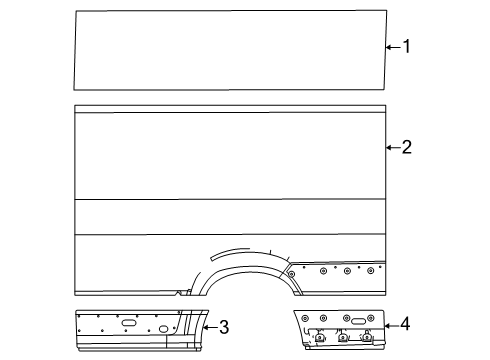 2024 Ram ProMaster EV Side Panel & Components Diagram 2 - Thumbnail