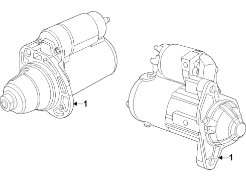 2024 Jeep Grand Cherokee Starter Diagram 2 - Thumbnail