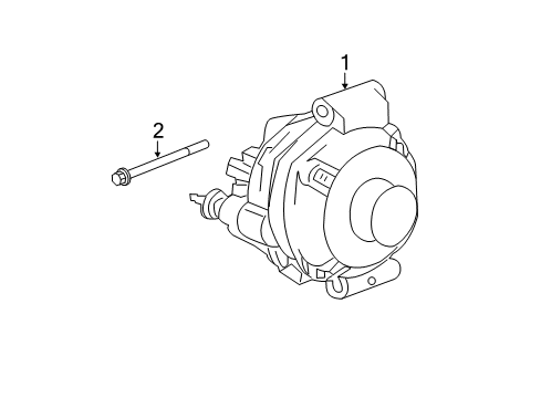 2013 Dodge Challenger Alternator Diagram 2 - Thumbnail