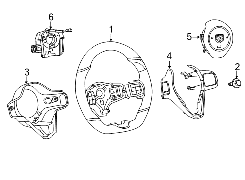 2017 Dodge Viper Cover, Black Stitch Diagram for 5LX37AAAAA