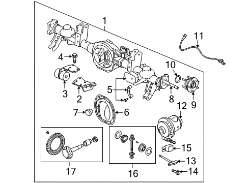 2005 Jeep Grand Cherokee Modulator Valve Diagram for 5134962AA