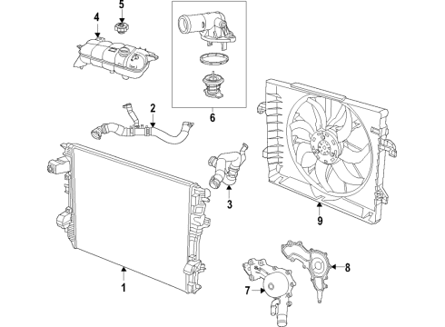 2020 Ram 1500 Block Heater Diagram for 68523853AA