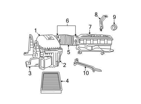 2007 Dodge Ram 1500 Filters Diagram 2 - Thumbnail