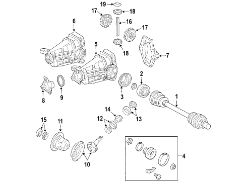 2004 Chrysler Crossfire Flange Diagram for 5114256AB